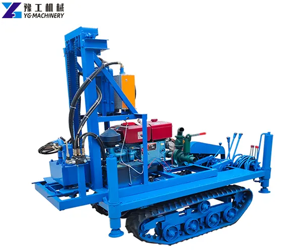 hydraulic borehole drilling machine