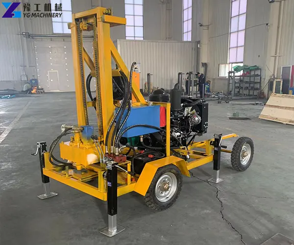 small borewell machine