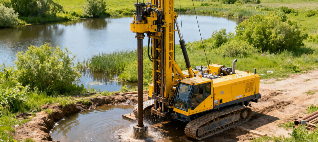 water well drilling rig