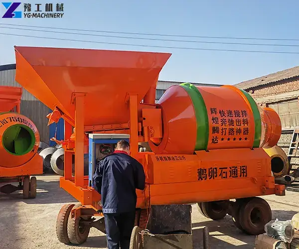 cement mixer diesel engine
