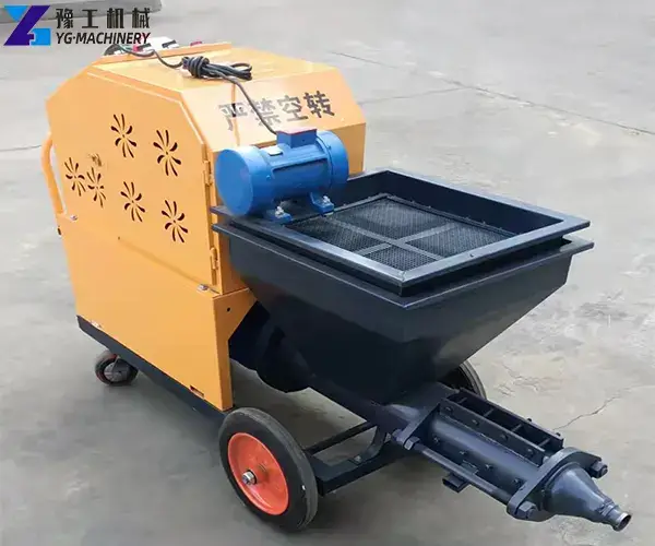 cement plaster spray machine price