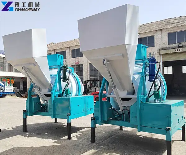 diesel concrete mixer machine