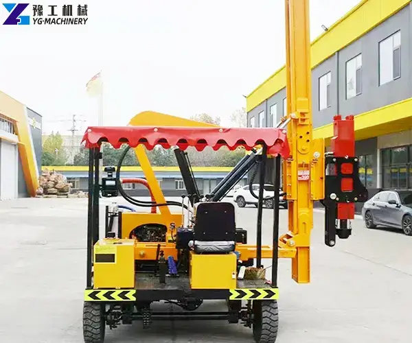 helical pile driver