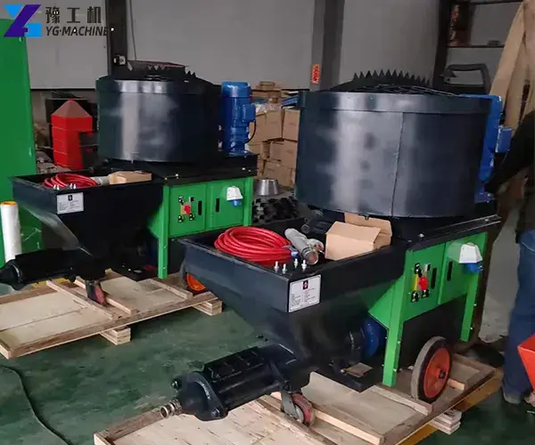 mortar spraying machine