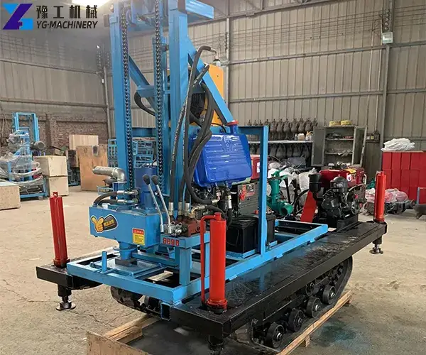 portable water well drilling rig