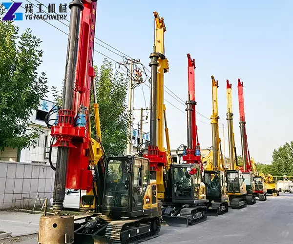 rotary drilling rig machine