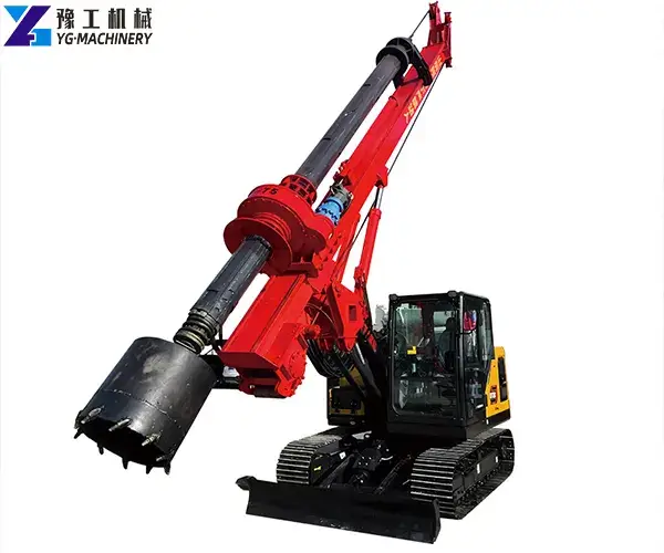 rotary water well drilling rig