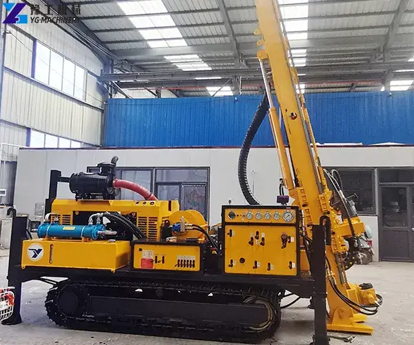 fully hydraulic exploration geothermal core drilling machine
