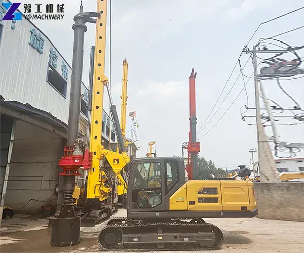 hydraulic rotary drilling rig for pile foundation engineering construction