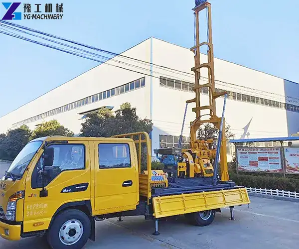 truck-mounted geological exploration drill rig