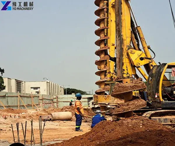 auger piling machine