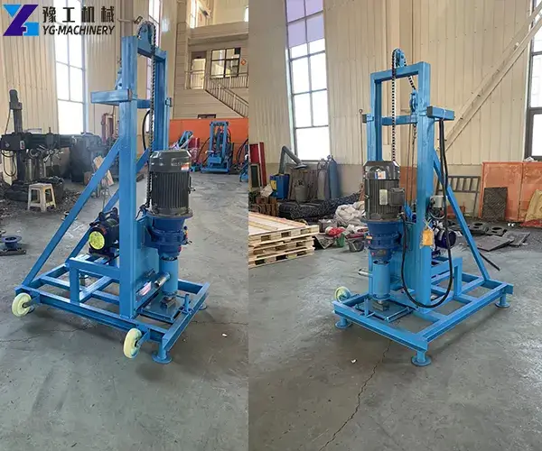 electric water well drilling rig