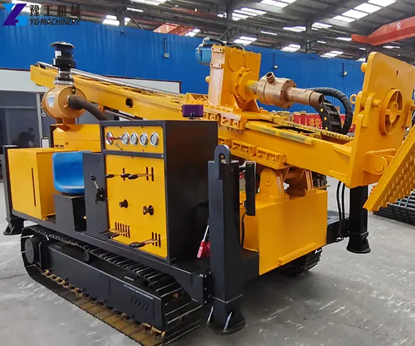 hydraulic rc drill rig mast feed deep hole
