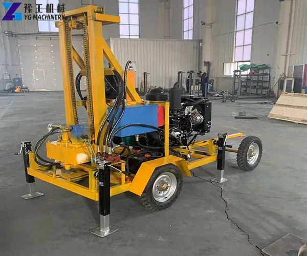 portable borehole drilling machine