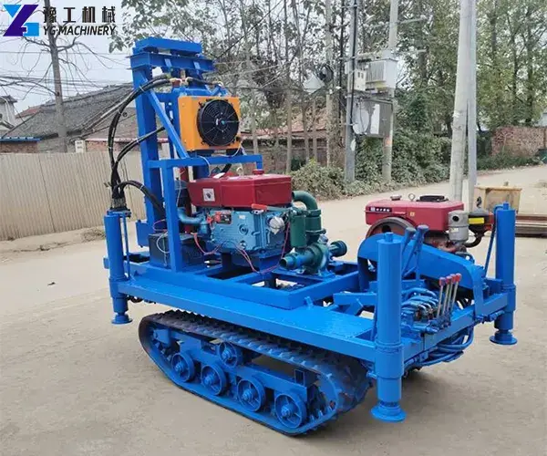 portable deep well drilling machine